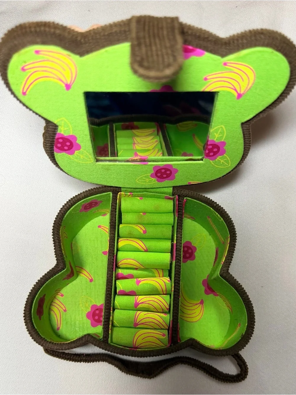 Claire's Monkey Plush Jewelry Box - 4” x 5”